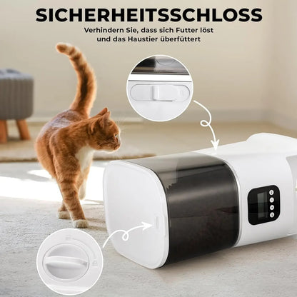 Automatischer Futterspender für Katzen - 6l